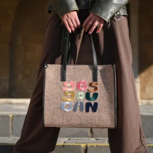 Personalized clutch bag for women with gold chain and elegant design