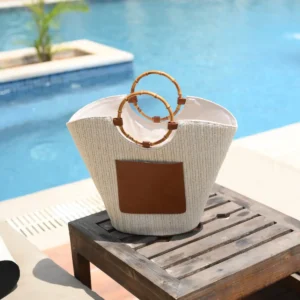 Brown bucket bag from Kanzone – warm-toned, spacious, and everyday classic handbag