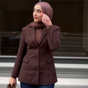 Hot Chocolate Brown Blazer