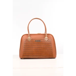 Mocha Classic Satchel Bag
