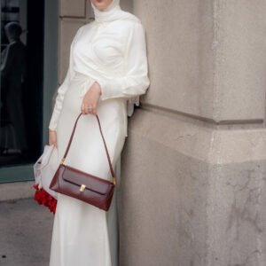 Vanilla and Caramel Latte Skirt and Shirt Set