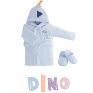 DINO BATHROBE SET